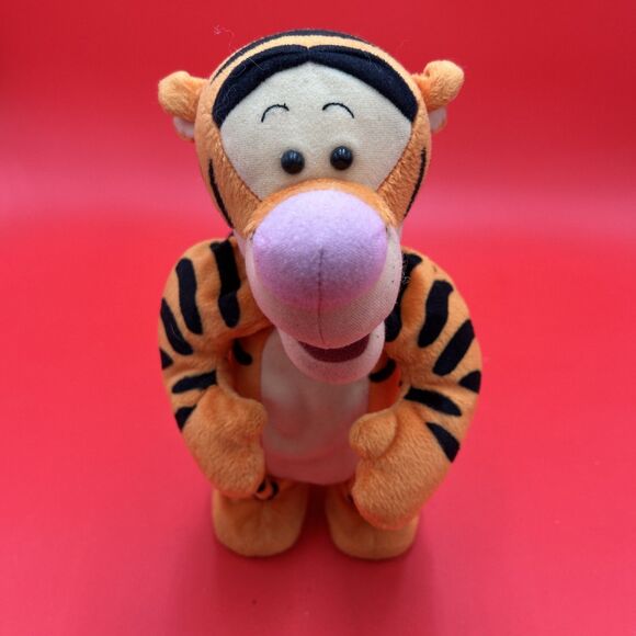 Disney Tigger Talking Bounce Around Tigger | Bouncing Plush 1998 Mattel | Works! - Picture 1 of 7